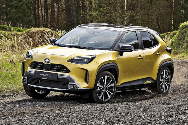 voiture familiale toyota yaris cross over