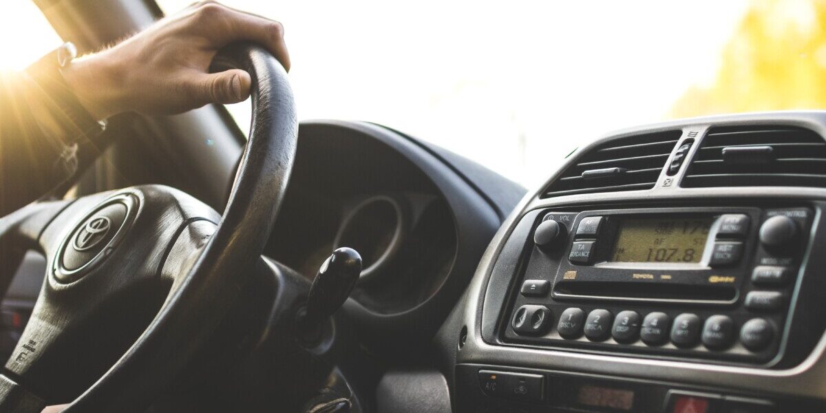 intérieur d'une voiture d'occasion Toyota
