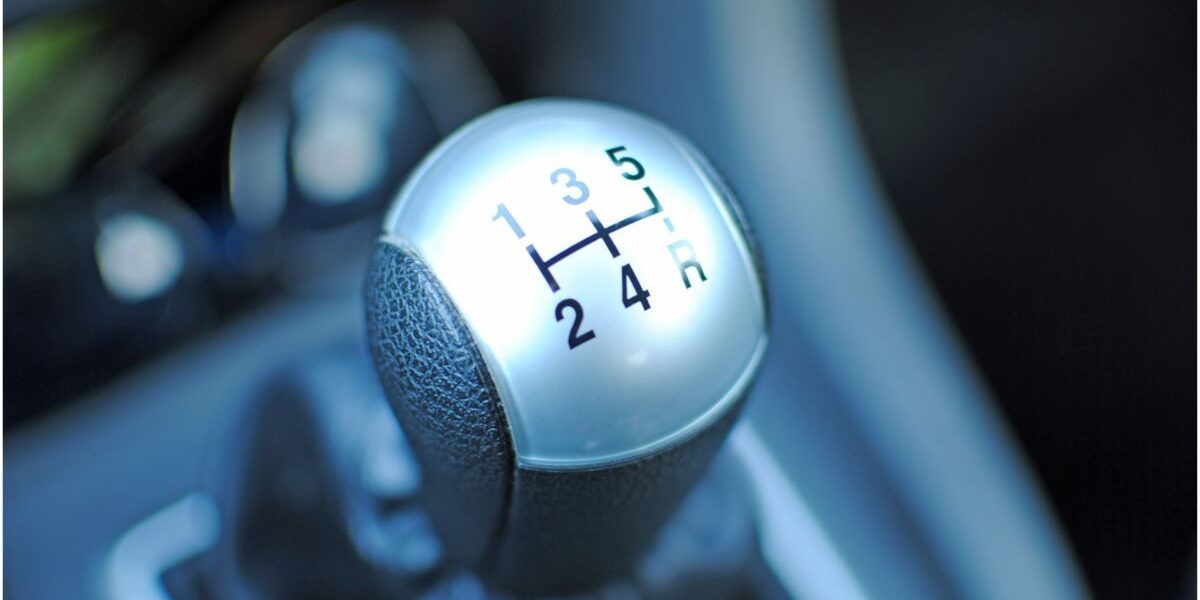 Levier de vitesse d'une boite manuelle