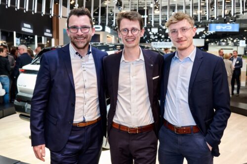 Trois conseillers Toyota de la Gégo Team